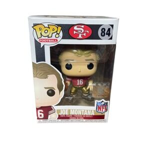 Funko Pop Football San Francisco‎ NFL #84 Joe Montana Vinyl Figure